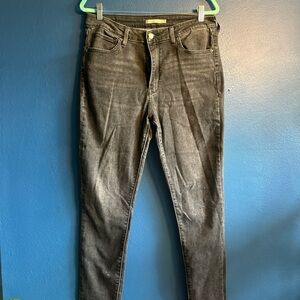 Levi's Black High Rise Skinny Jeans